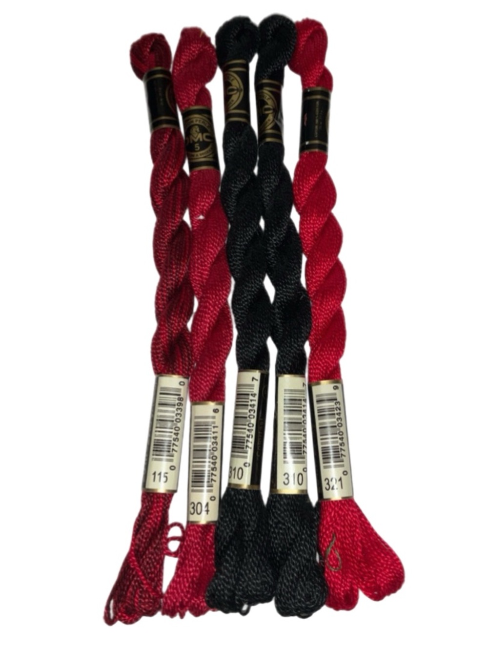 DMC Pearl Cotton Thread, Sizes 3 & 5- 30 Skeins + Bonus Thread - Picture 2 of 9